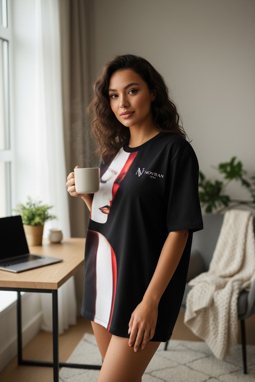 NOVRAN “DIVO” Oversized T-Shirt