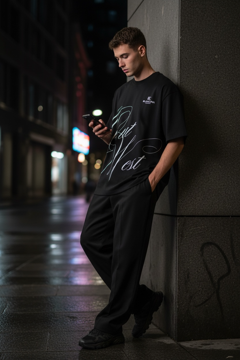BLANCOVA “Out West” Oversized T-Shirt