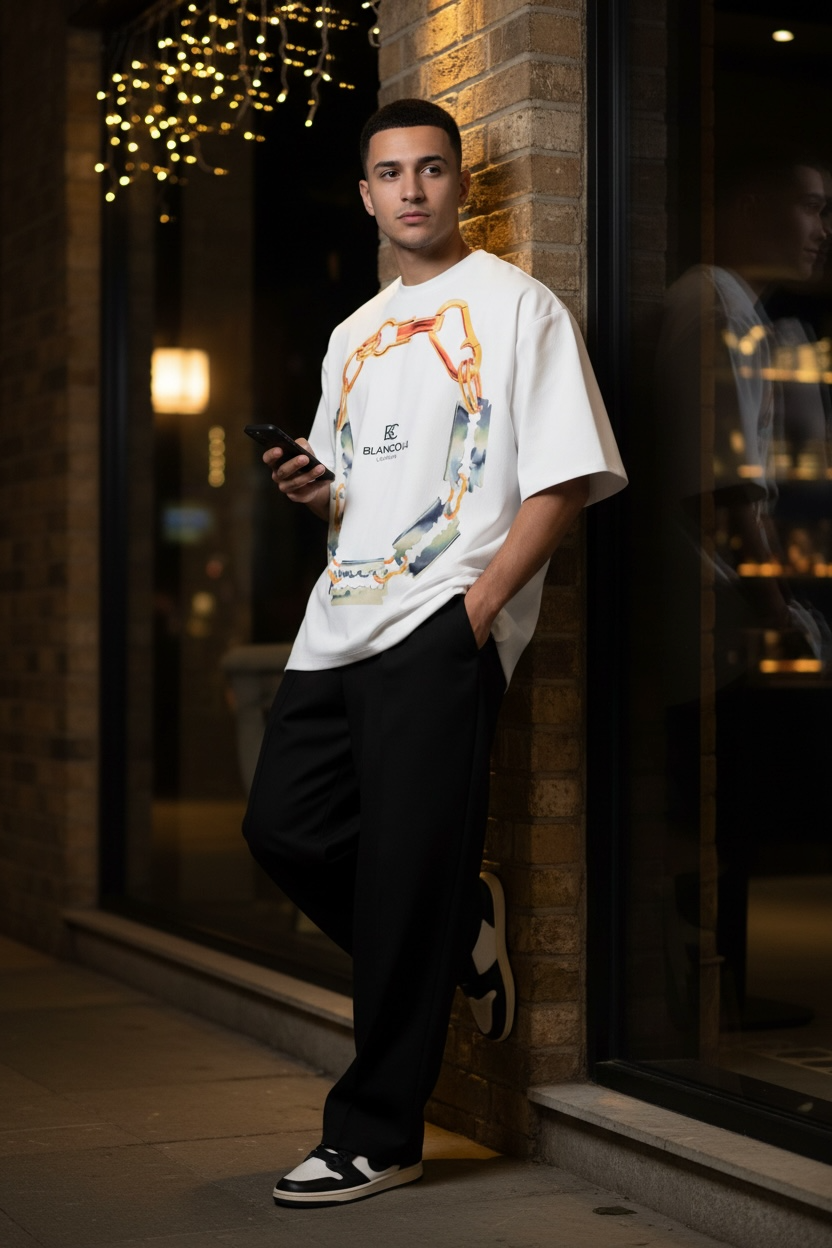 BLANCOVA “Verite” Oversized T-Shirt