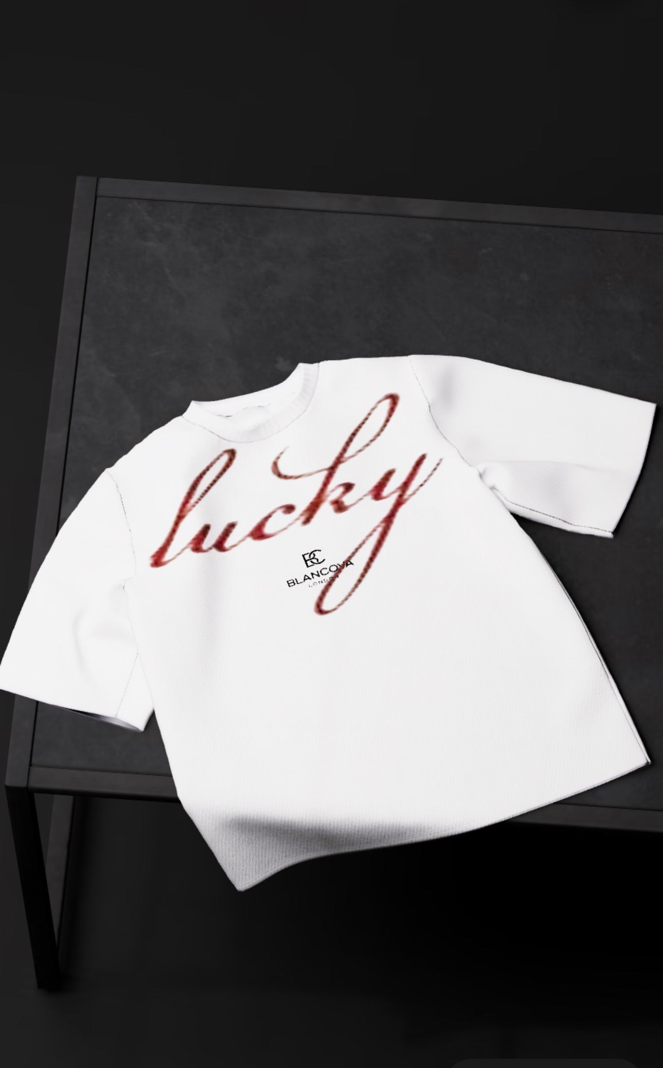 BLANCOVA “Lucky” Oversized T-Shirt