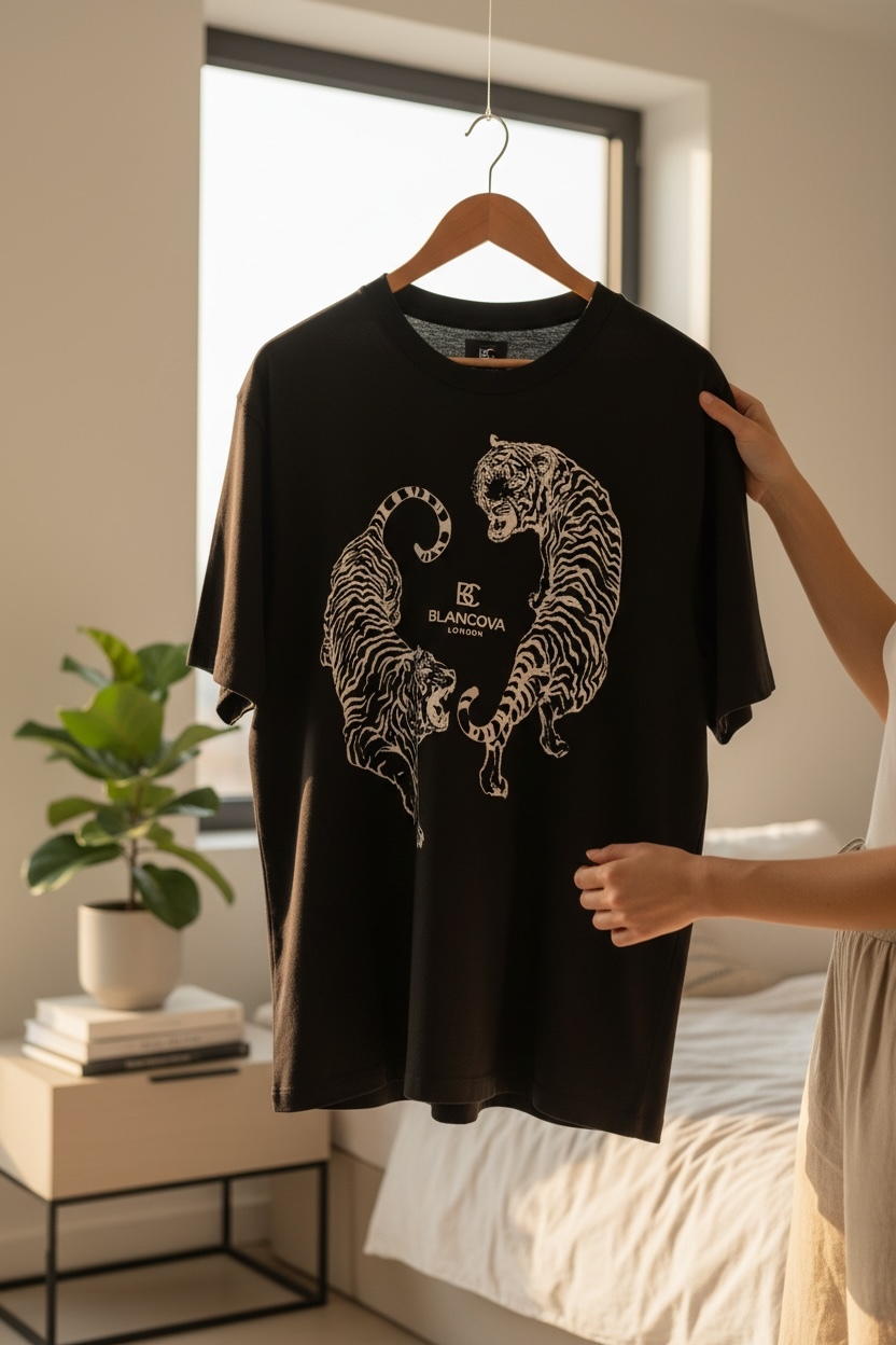 BLANCOVA “Eclipse” Oversized T-Shirt