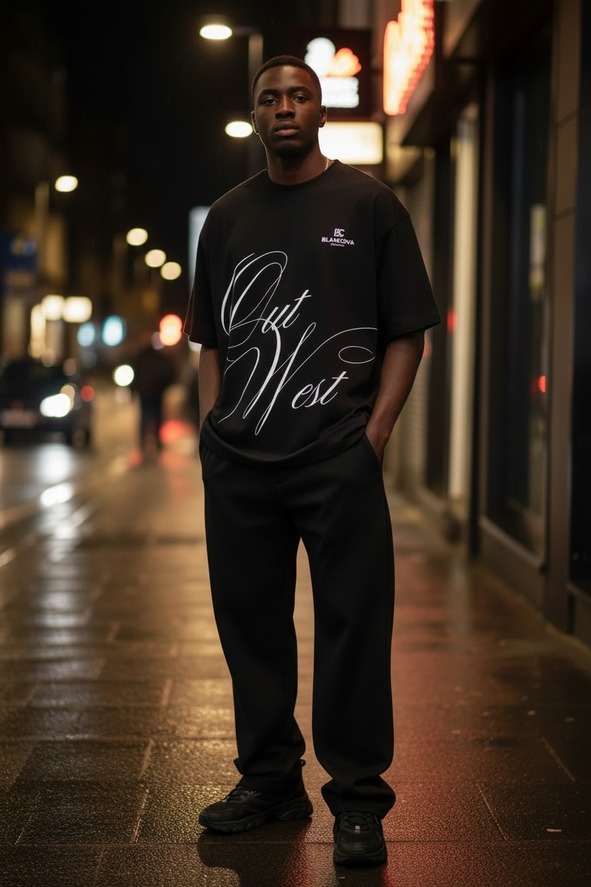 BLANCOVA “Out West” Oversized T-Shirt