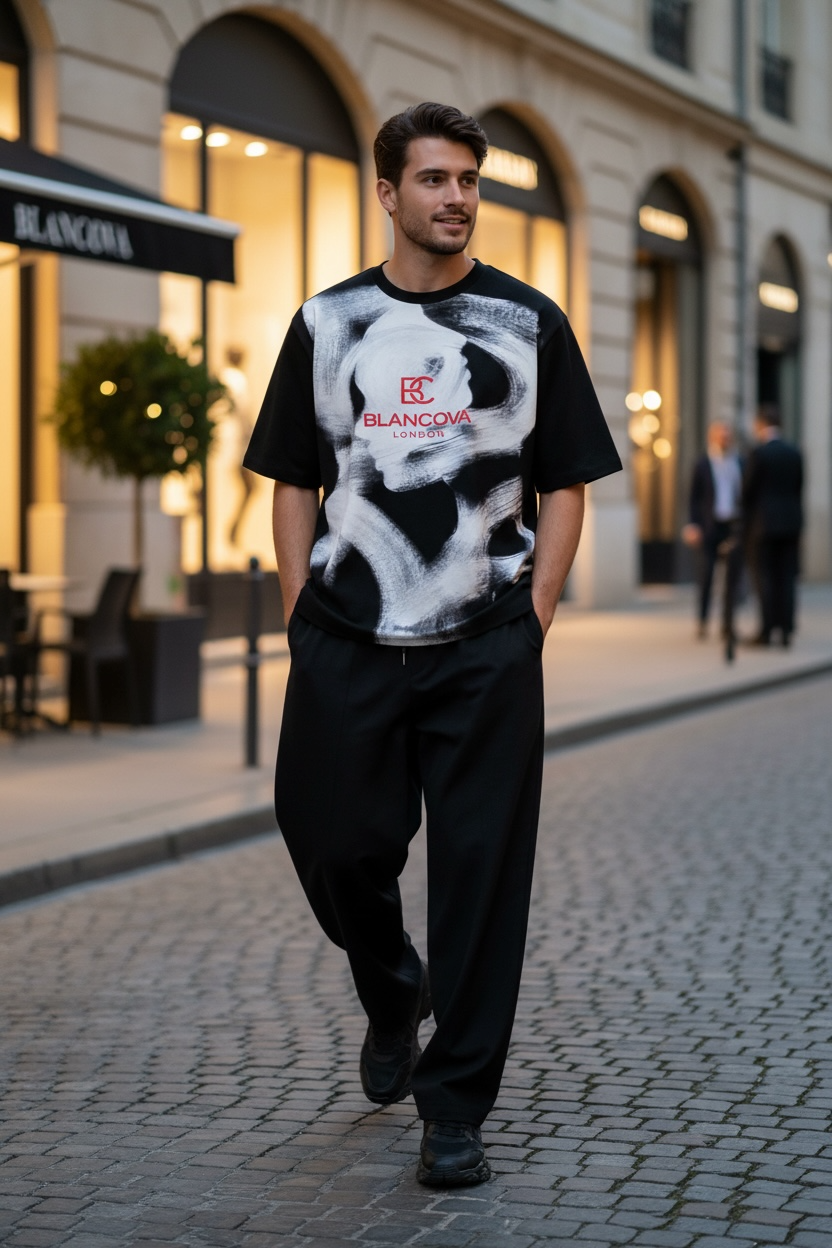 BLANCOVA “Phantom 2” Oversized T-Shirt