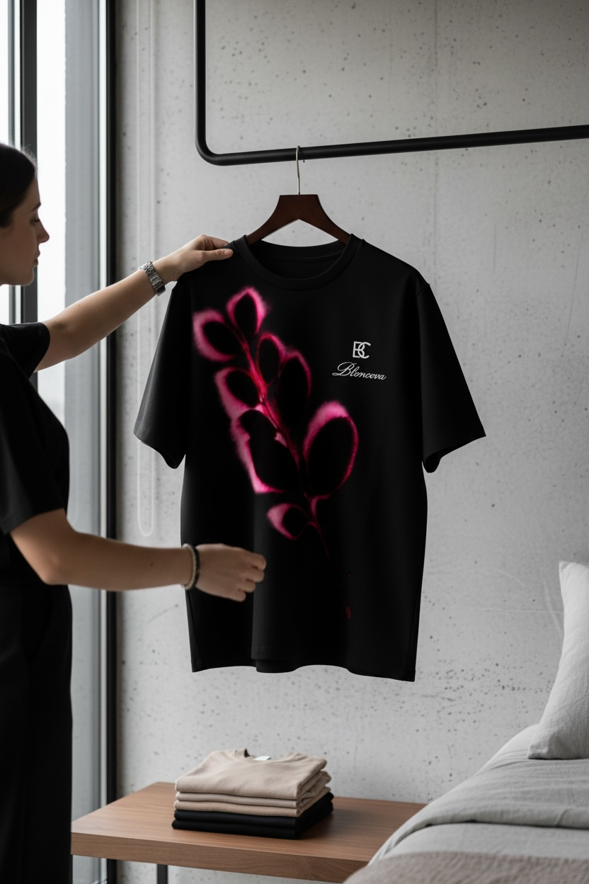 BLANCOVA “Passion” Oversized T-Shirt