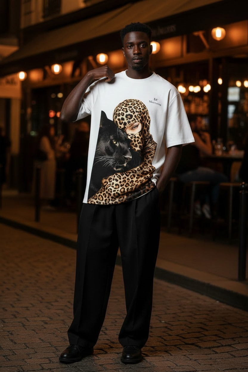 BLANCOVA “Instinct” Oversized T-Shirt