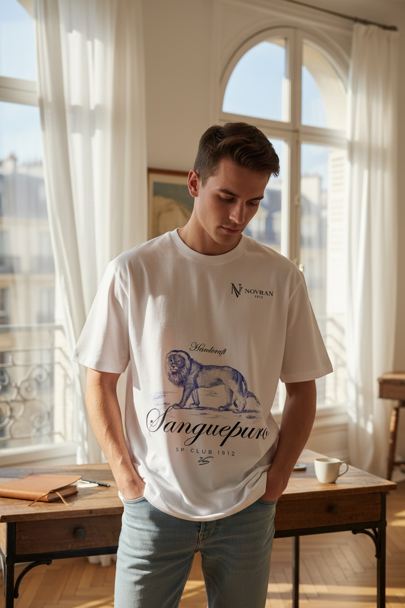 NOVRAN “Sanguepuro” Oversized T-Shirt