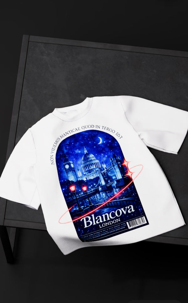 BLANCOVA “Noctis London” Oversized T-Shirt