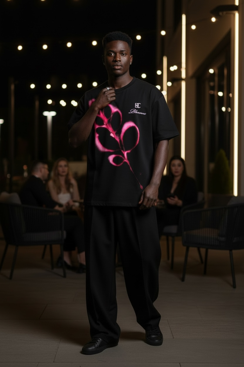 BLANCOVA “Passion” Oversized T-Shirt