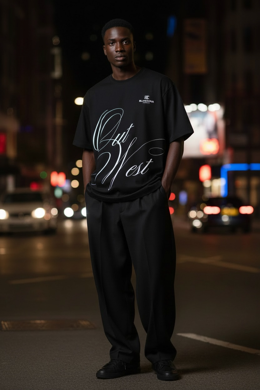 BLANCOVA “Out West” Oversized T-Shirt
