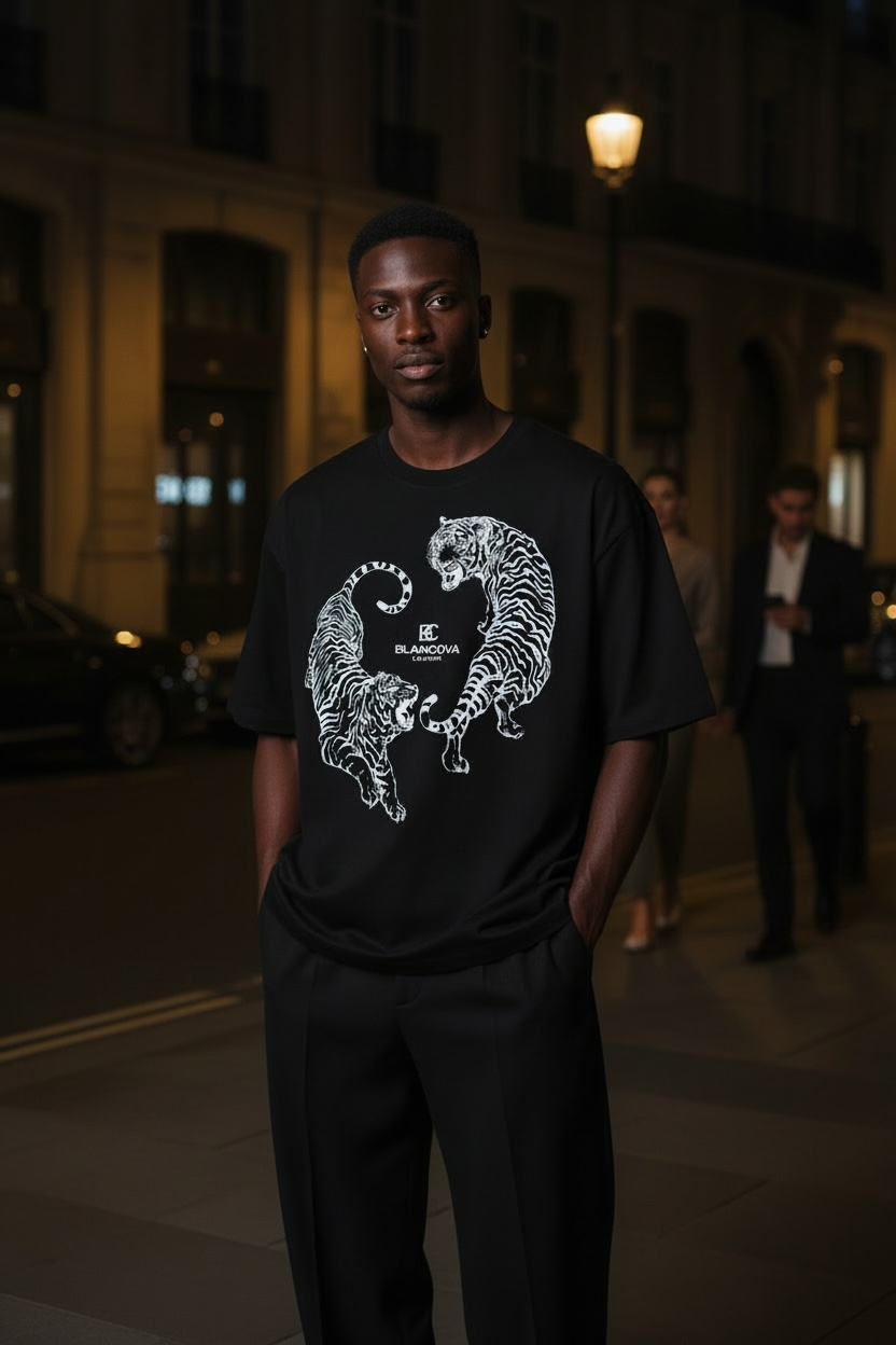 BLANCOVA “Eclipse” Oversized T-Shirt