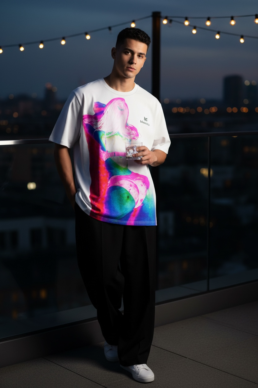 BLANCOVA “Chroma” Oversized T-Shirt