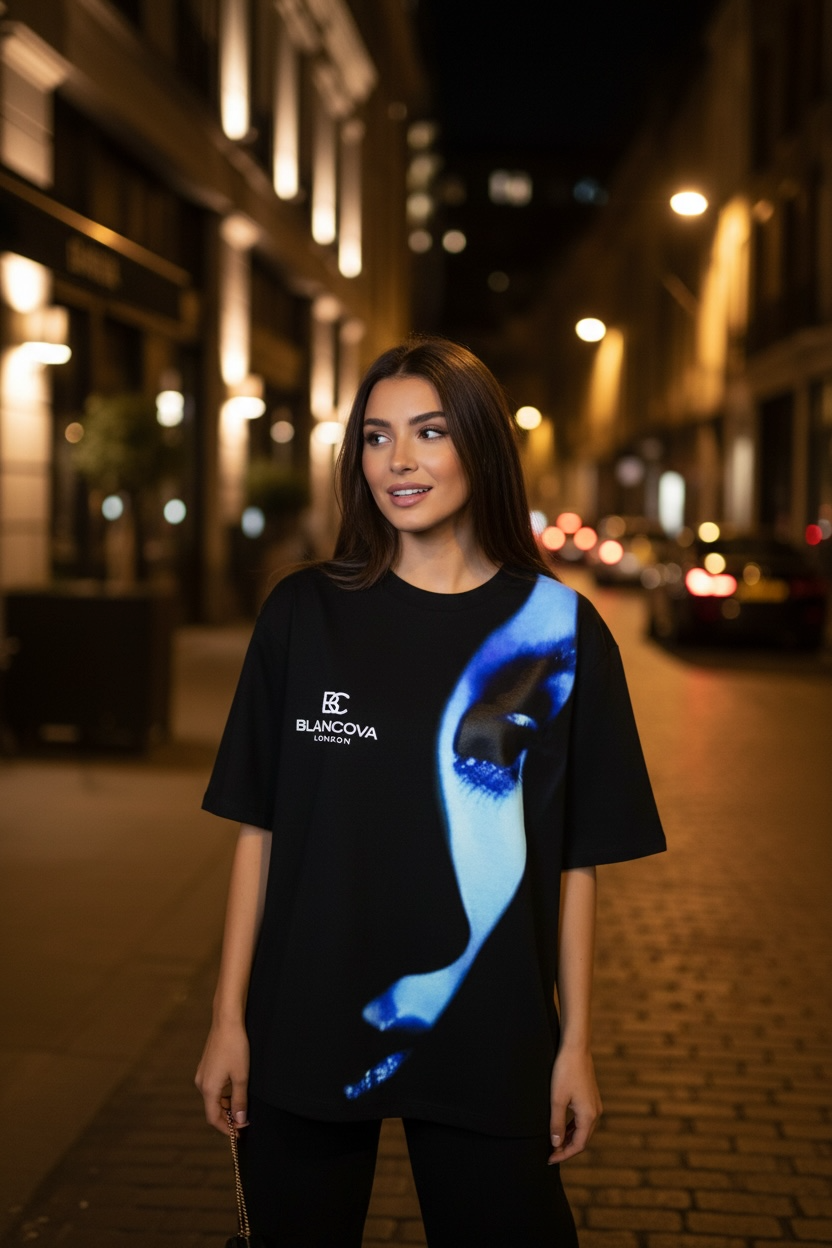 BLANCOVA “Diana” Oversized T-Shirt
