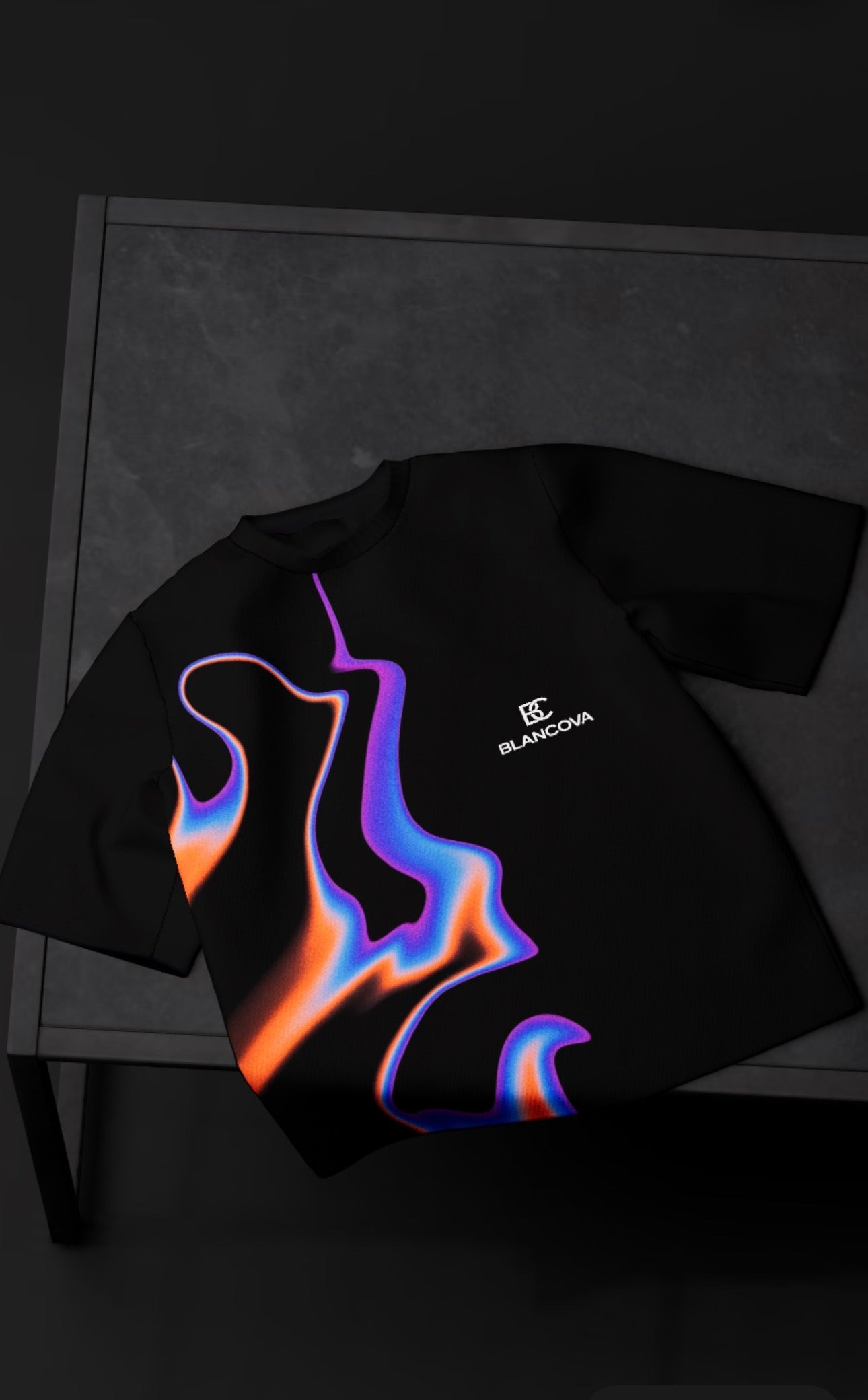 BLANCOVA “Spectra” oversized T-Shirt