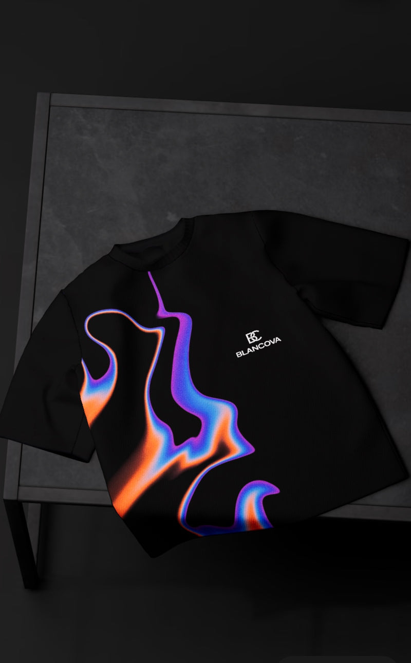 BLANCOVA “Spectra” oversized T-Shirt