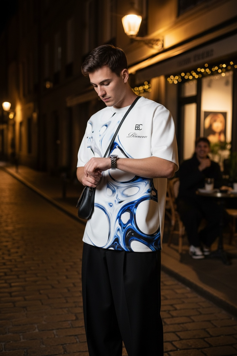 BLANCOVA “Ondine” Oversized T-Shirt