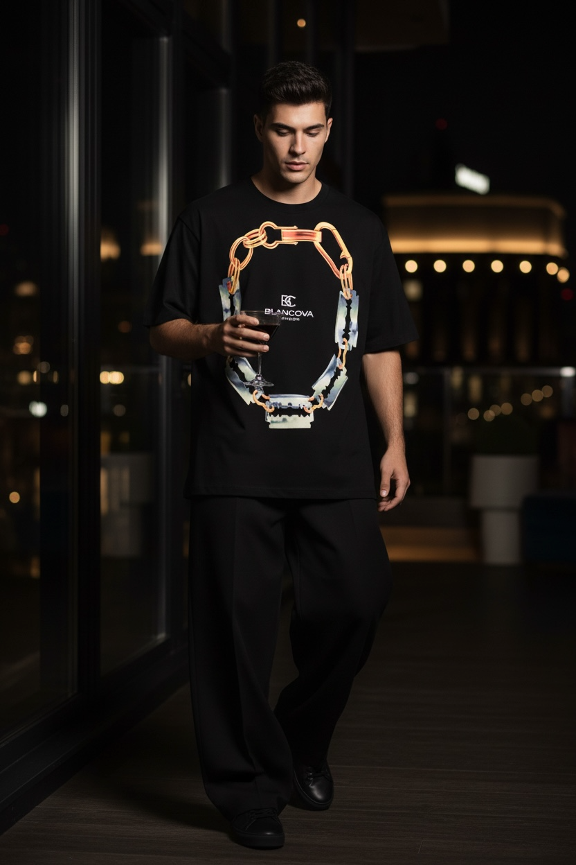 BLANCOVA “Verite 2” Oversized T-Shirt