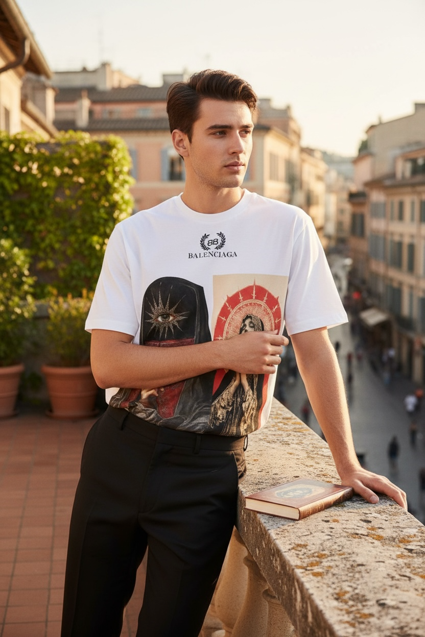 Balenciaga “ROGUE” Oversized T-Shirt