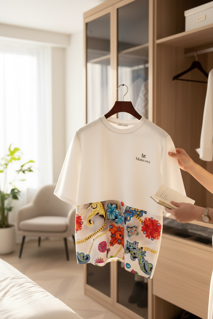 BLANCOVA “Enigma” Oversized T-Shirt