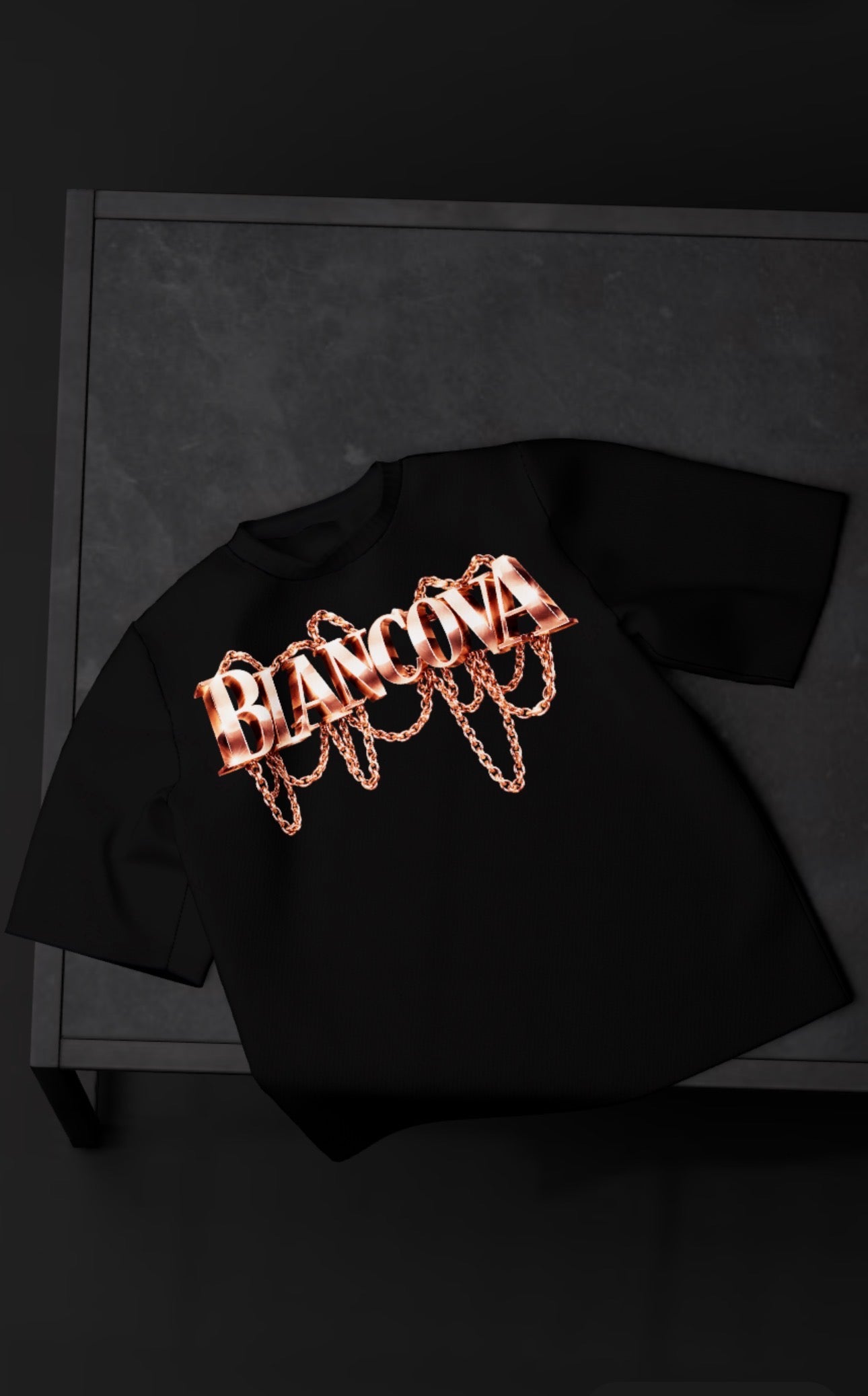 BLANCOVA “Aurum” Oversized T-Shirt