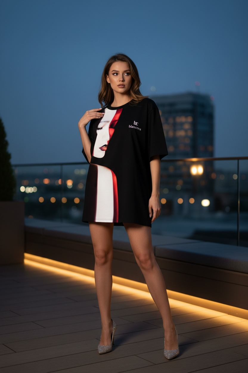 BLANCOVA “Divo” Oversized T-Shirt