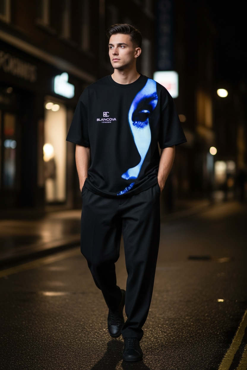 BLANCOVA “Diana” Oversized T-Shirt