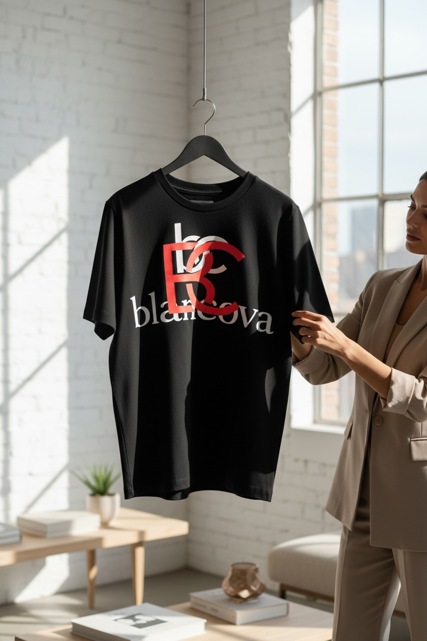 BLANCOVA “Signature” Oversized T-Shirt
