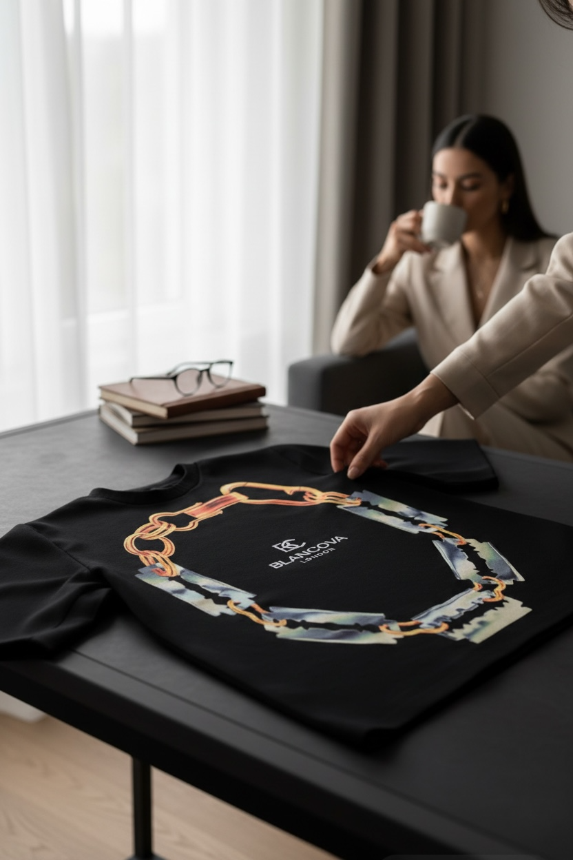 BLANCOVA “Verite 2” Oversized T-Shirt