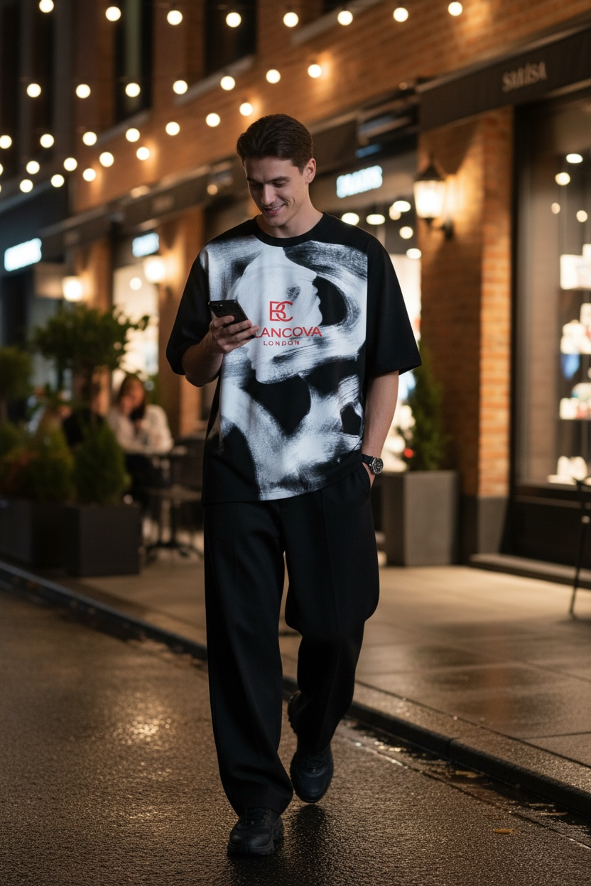 BLANCOVA “Phantom 2” Oversized T-Shirt
