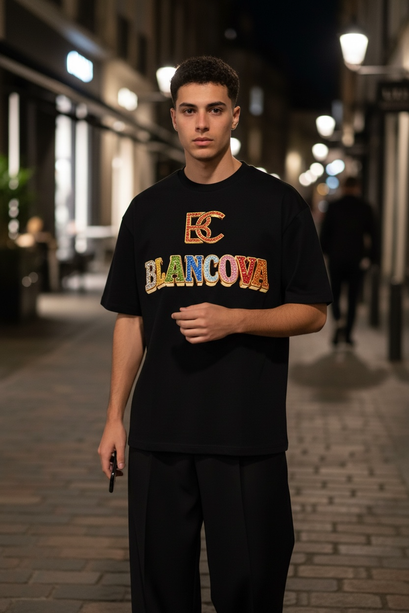 BLANCOVA “Heritage” Oversized T-Shirt