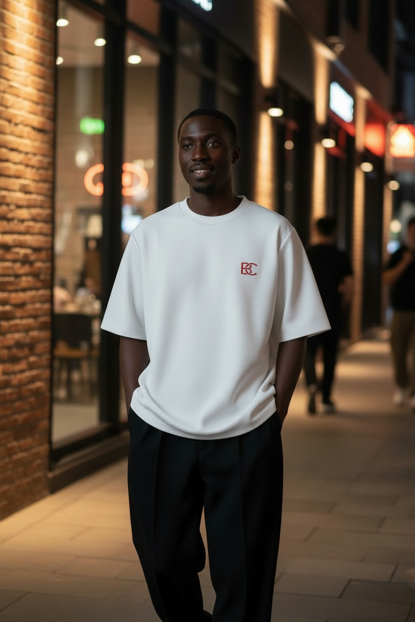 BLANCOVA Essential Oversized T-Shirt