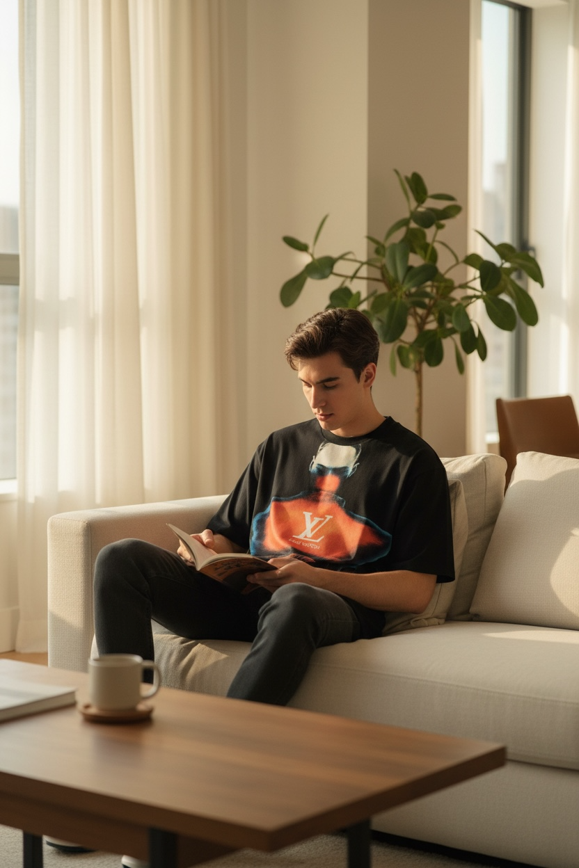 Louis Vuitton “META” Oversized T-Shirt