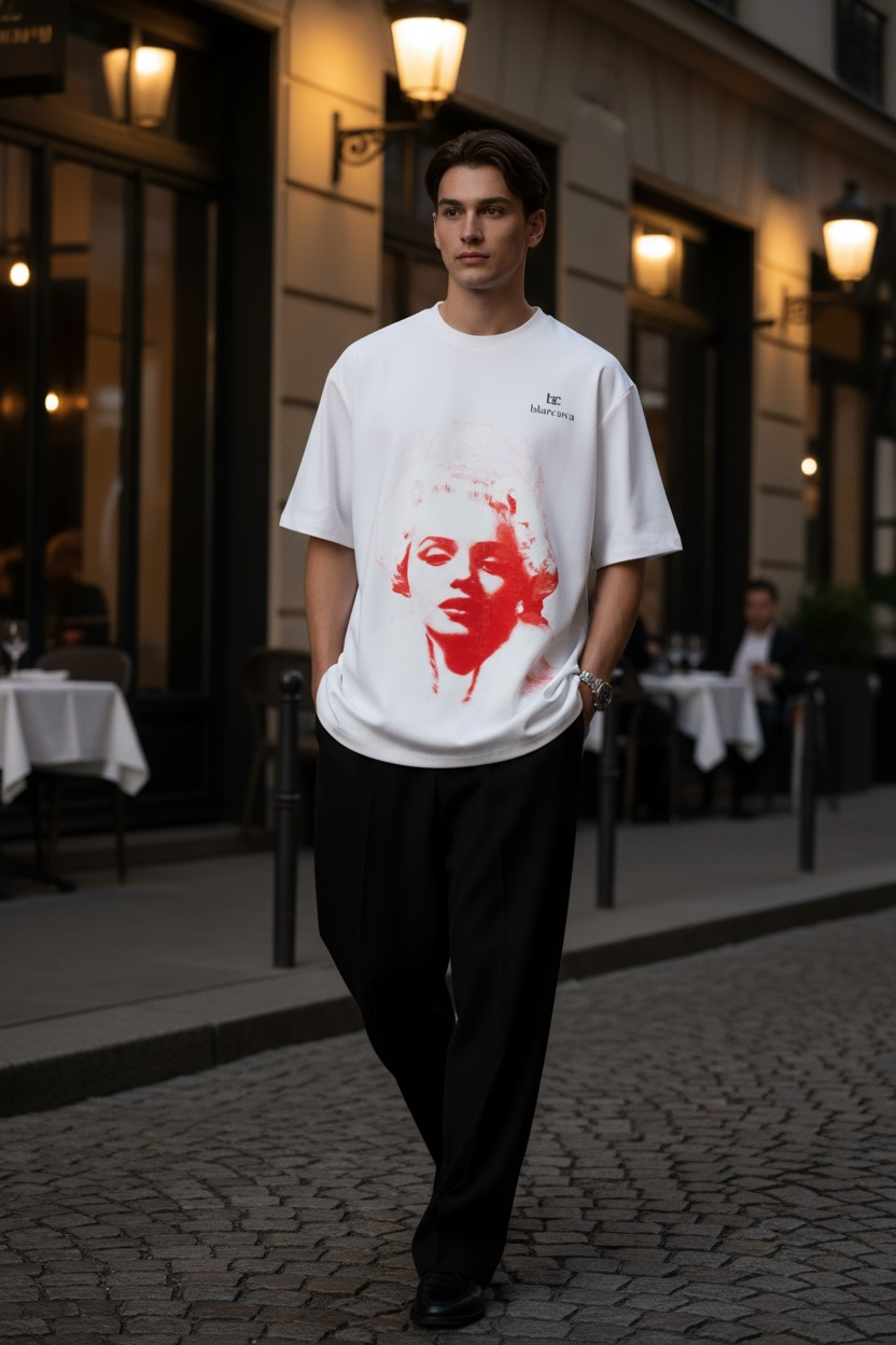 BLANCOVA “Reina” Oversized T-Shirt
