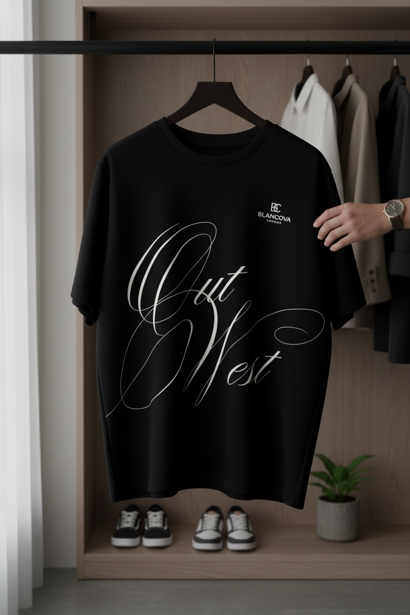 BLANCOVA “Out West” Oversized T-Shirt