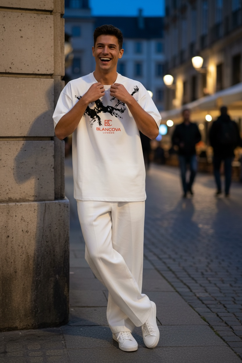 BLANCOVA “Beaumont” Oversized T-Shirt