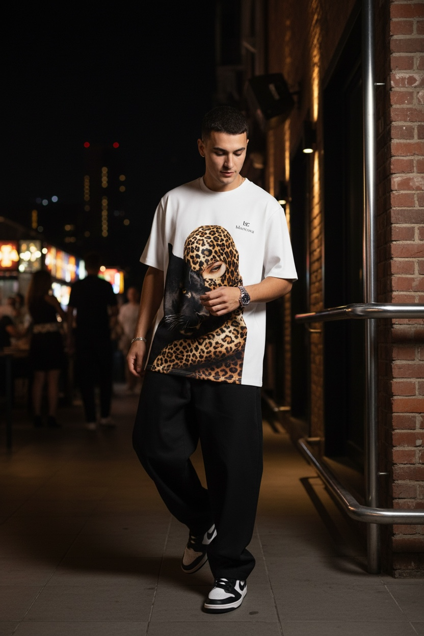 BLANCOVA “Instinct” Oversized T-Shirt