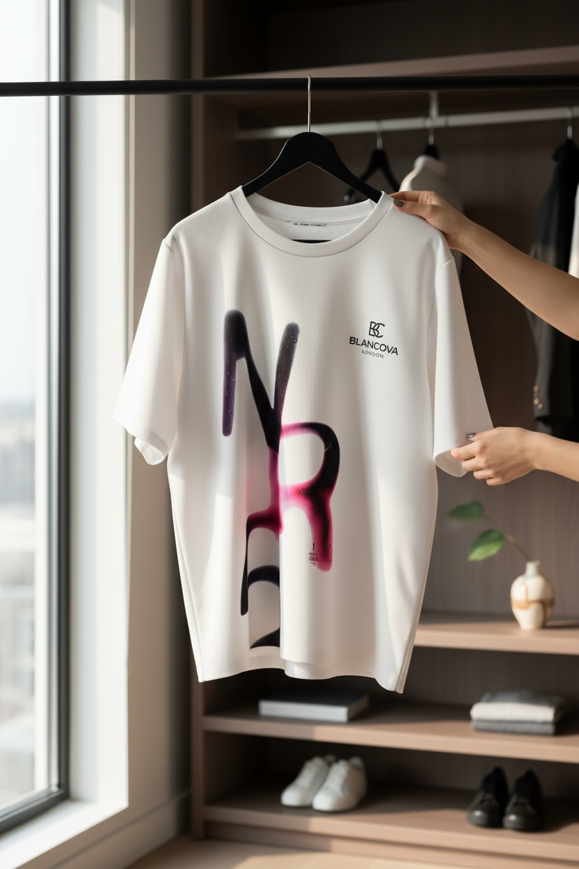 BLANCOVA “NR5” Oversized T-Shirt