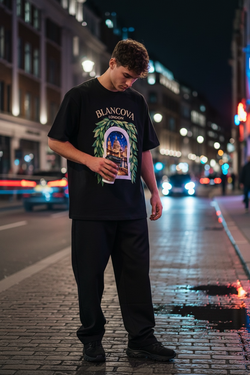 BLANCOVA “Arcadia” Oversized T-Shirt