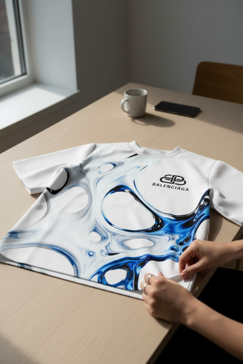 Balenciaga “ONDINE” Oversized T-Shirt