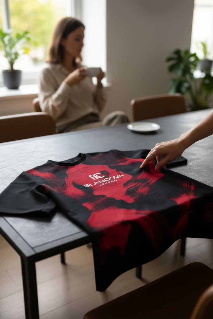 BLANCOVA “Phantom” Oversized T-Shirt
