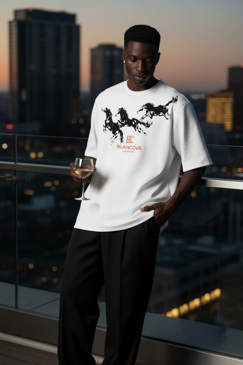 BLANCOVA “Beaumont” Oversized T-Shirt