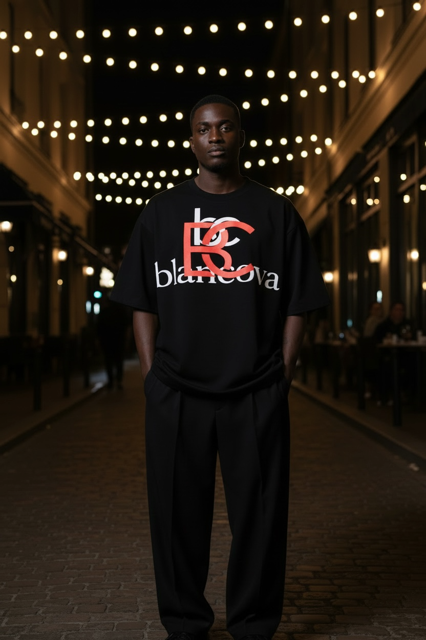 BLANCOVA “Signature” Oversized T-Shirt