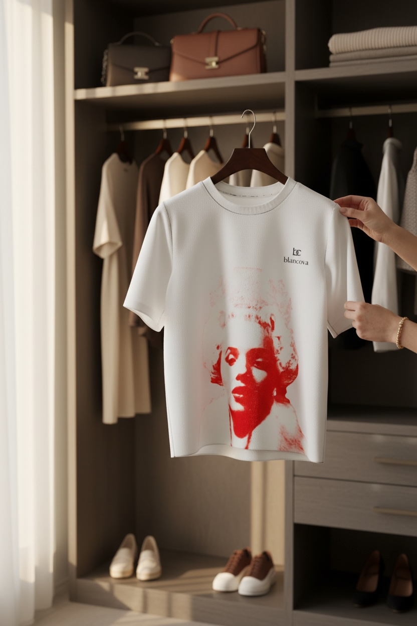 BLANCOVA “Reina” Oversized T-Shirt