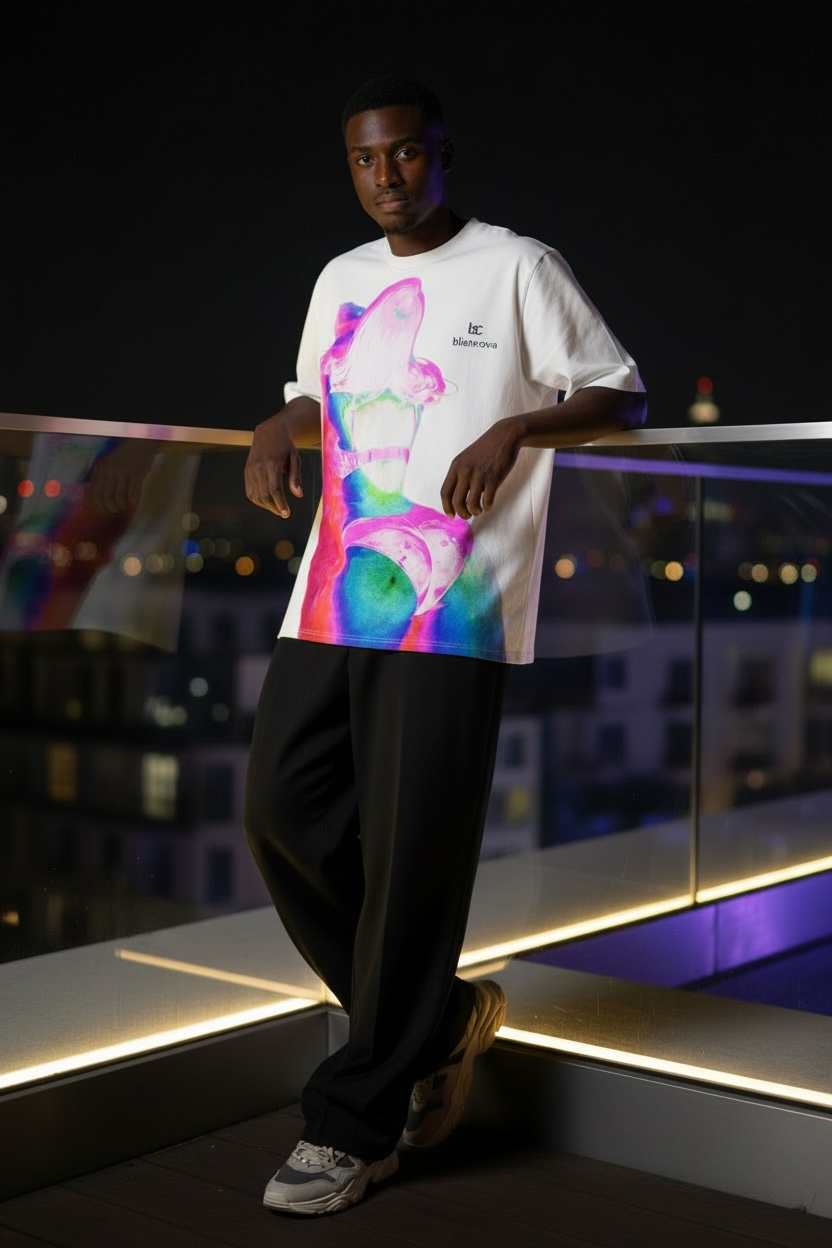 BLANCOVA “Chroma” Oversized T-Shirt