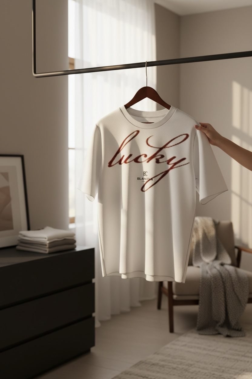 BLANCOVA “Lucky” Oversized T-Shirt