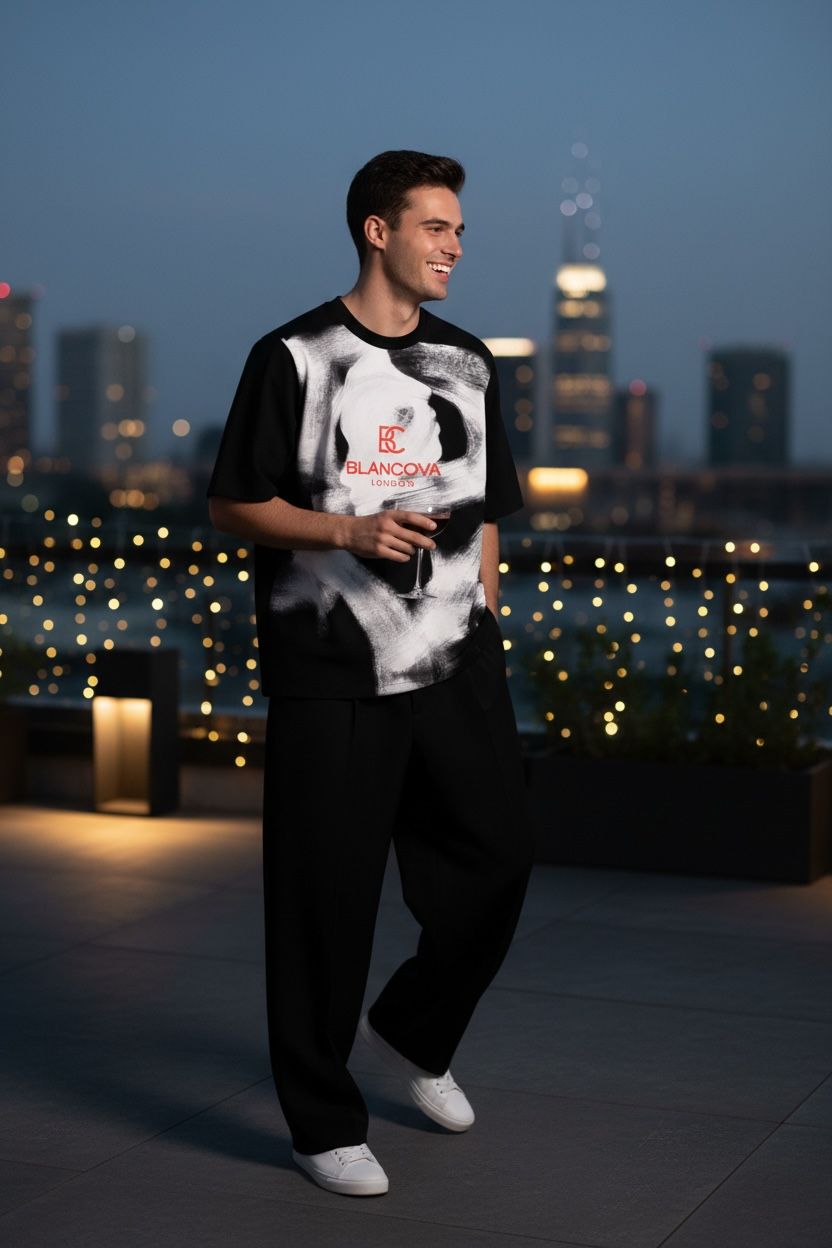 BLANCOVA “Phantom 2” Oversized T-Shirt