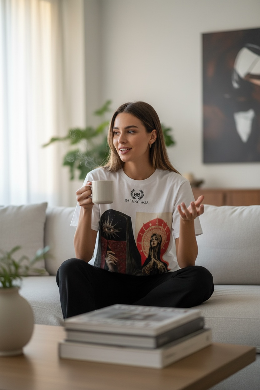 Balenciaga “ROGUE” Oversized T-Shirt