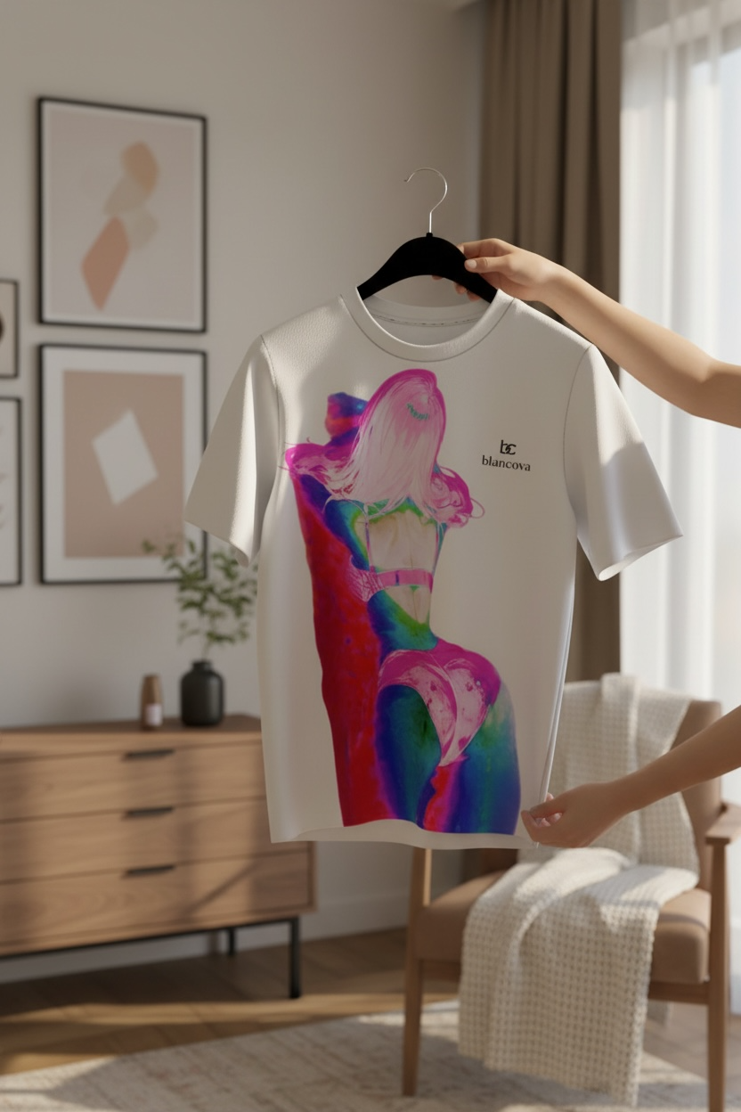 BLANCOVA “Chroma” Oversized T-Shirt