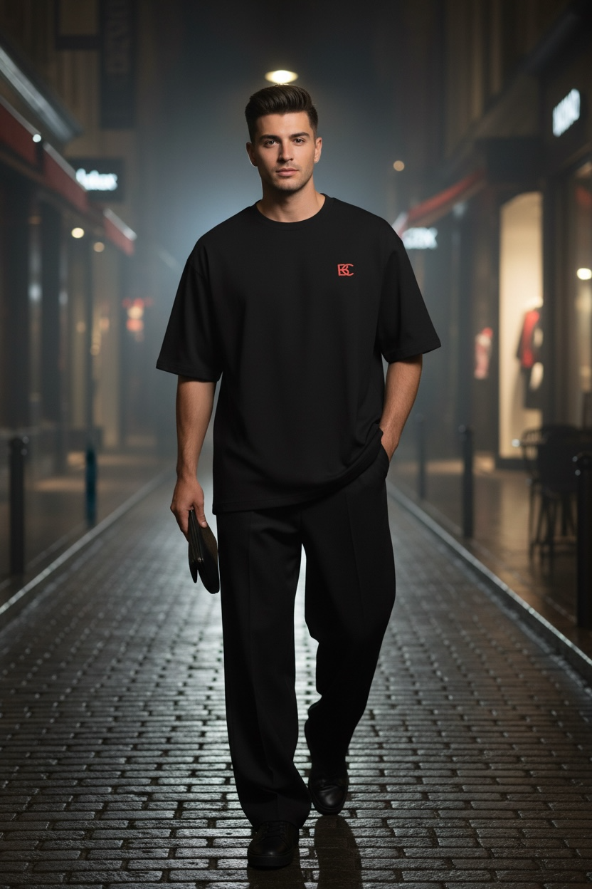 BLANCOVA Essential Oversized T-Shirt