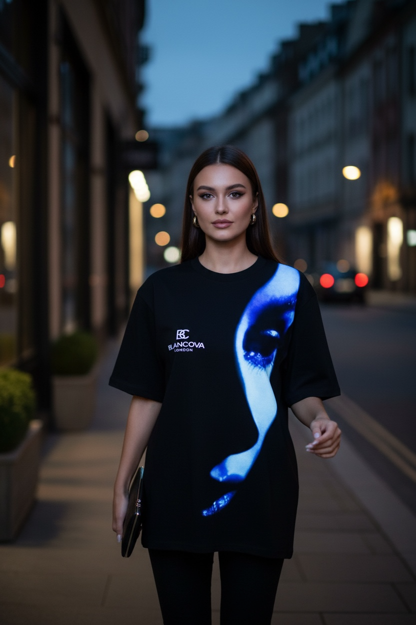 BLANCOVA “Diana” Oversized T-Shirt