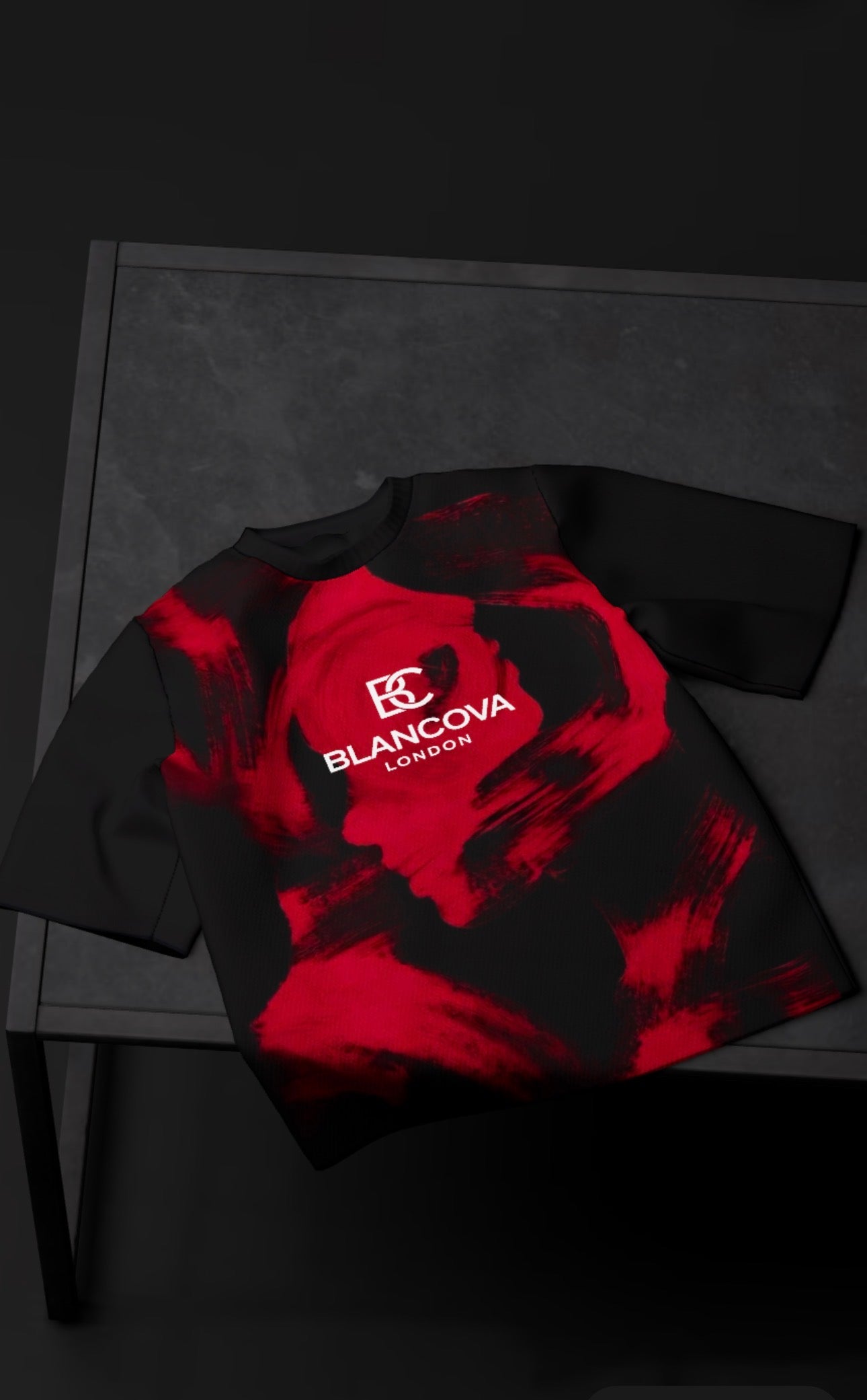BLANCOVA “Phantom” Oversized T-Shirt